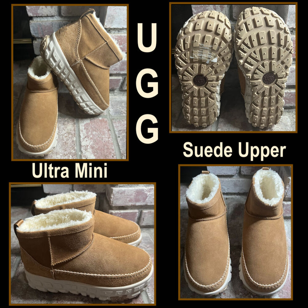 Ugg Venture Daze Ultra Mini UGGplush Lined Platform Bootie Size 11